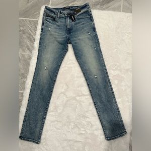 NWT Express Womens Slim Hyper Stretch Jeans Size 28Wx32L